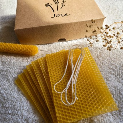 Kit Velas de Cera de Abelha: Seu Fogo Criativo